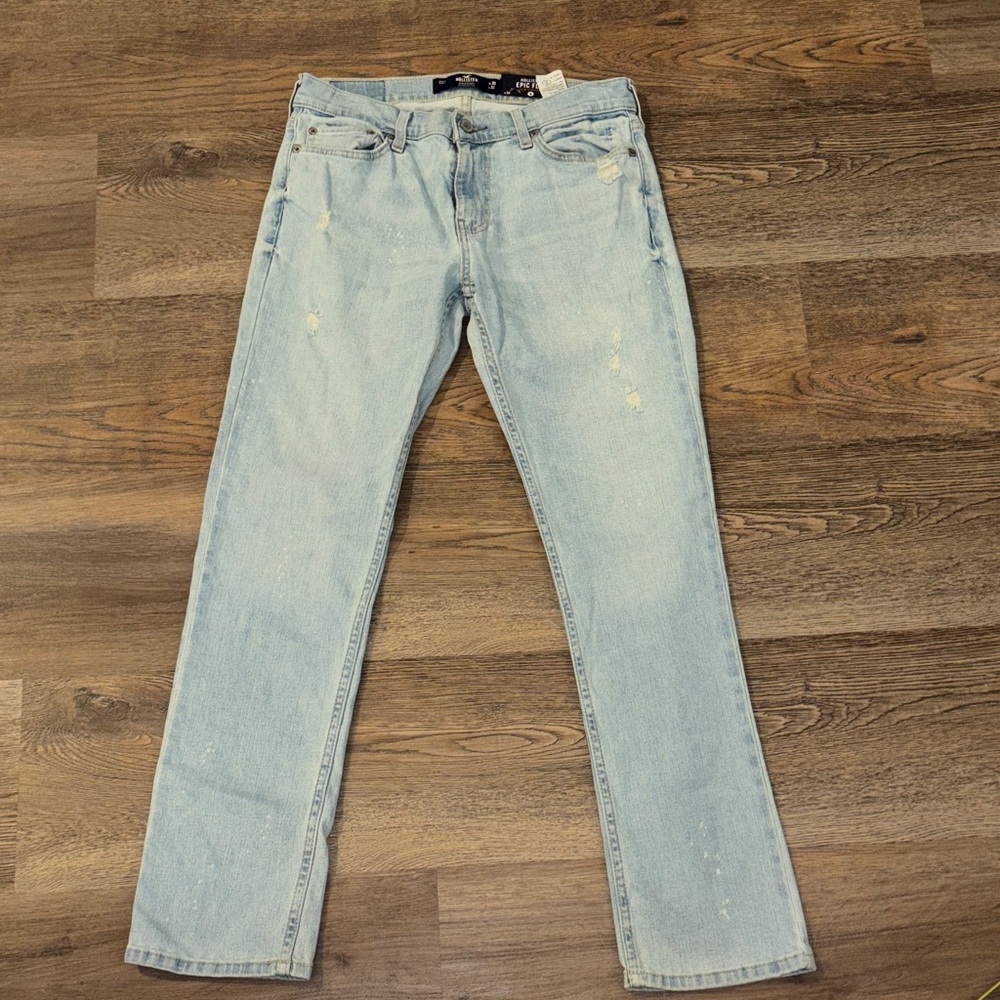 Hollister Light Blue Men's Jeans size 30x32
